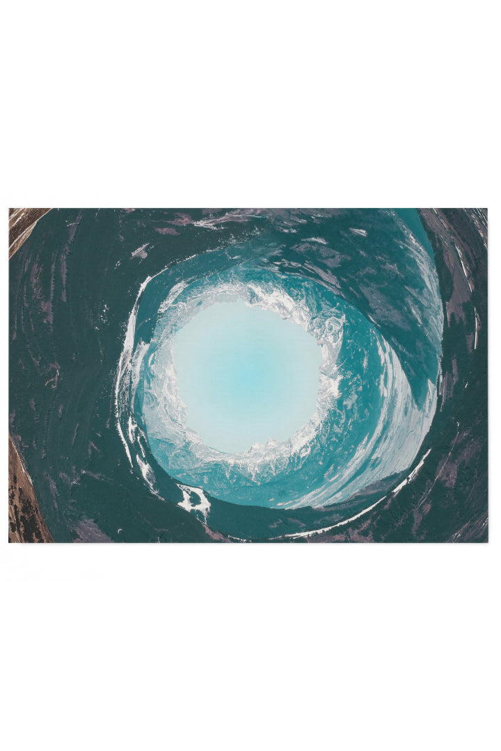 Blaue Blase