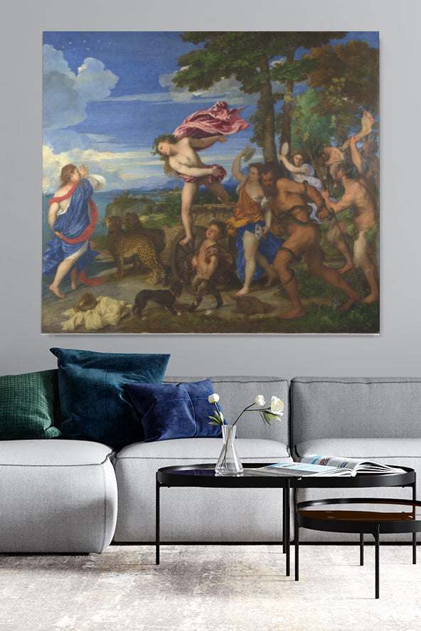Bacchus und Ariadne - Tizian