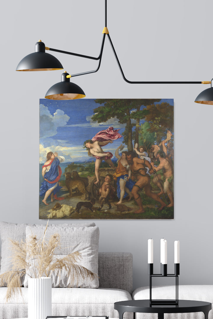 Bacchus und Ariadne - Tizian