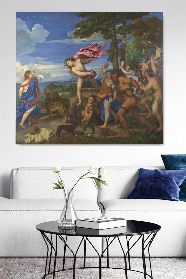Bacchus und Ariadne - Tizian