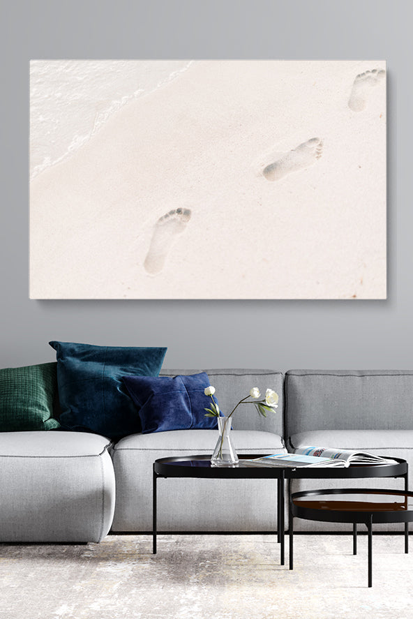 Beach Footprints