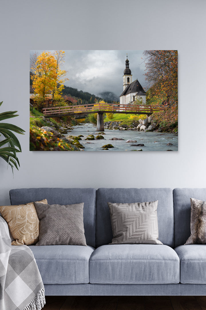 Church By Bridge