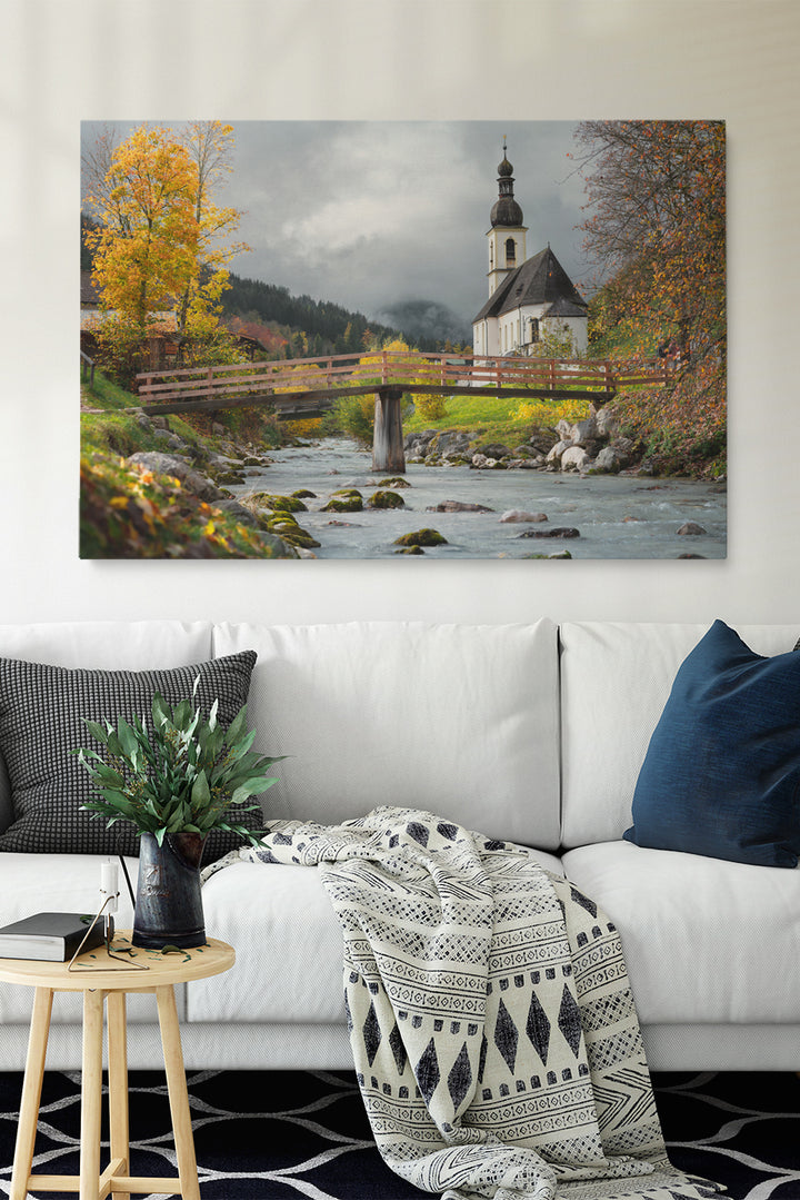 Church By Bridge