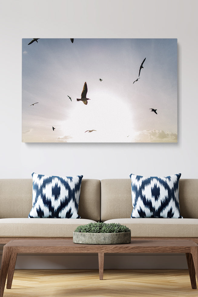 Fliegende Vögel