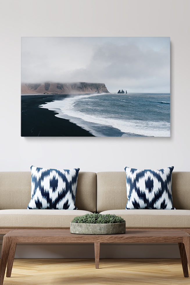 Iceland Black Beach