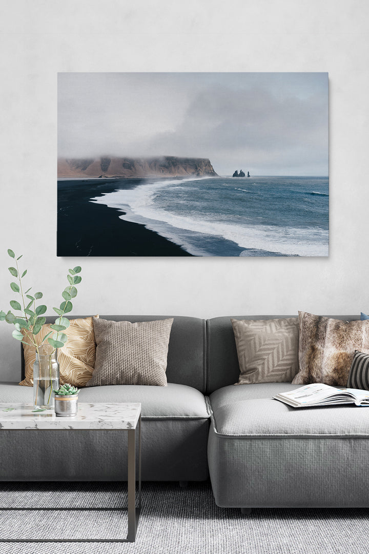 Iceland Black Beach