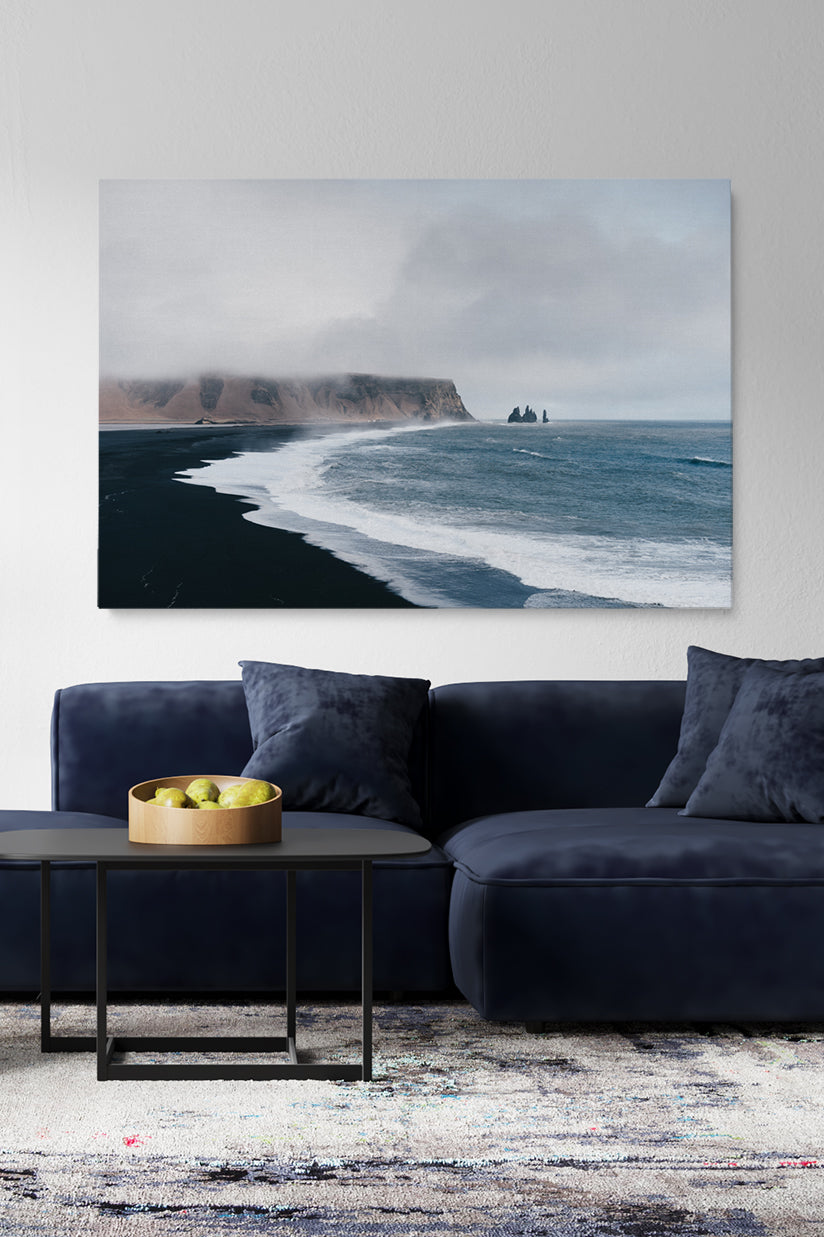 Iceland Black Beach
