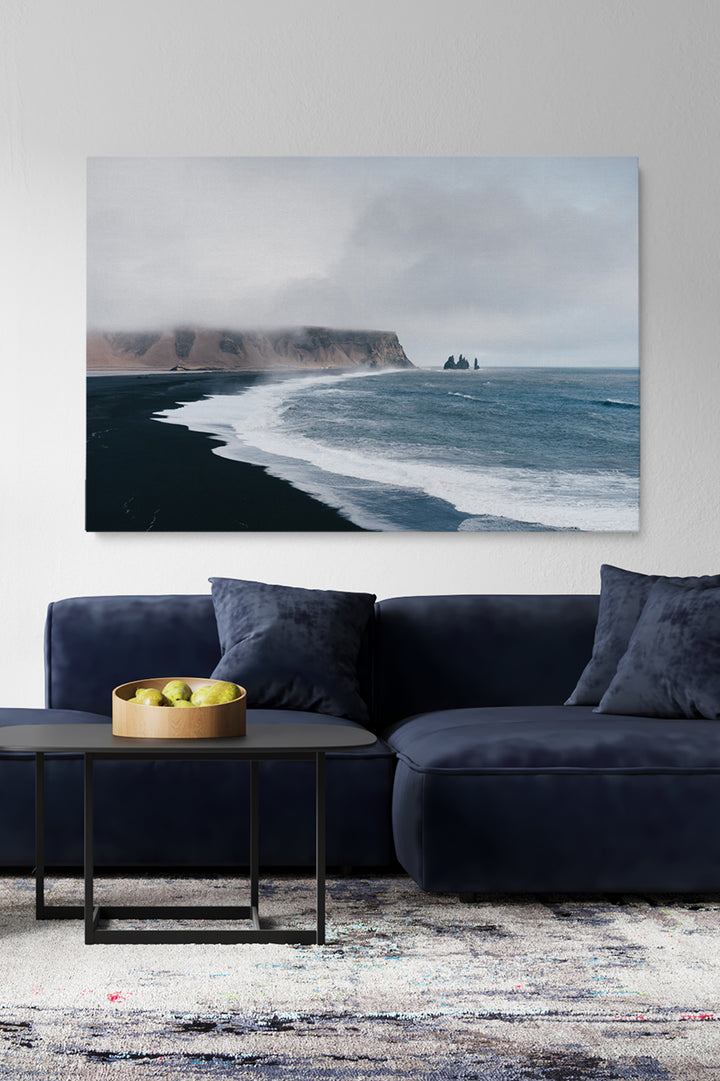 Iceland Black Beach