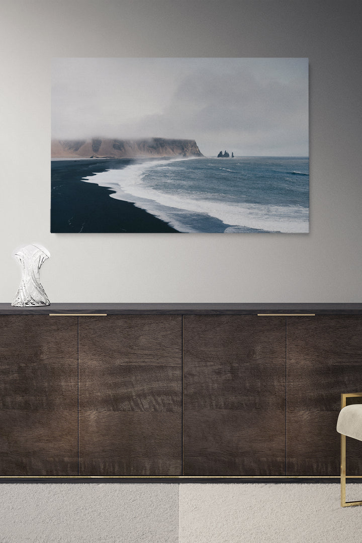 Iceland Black Beach