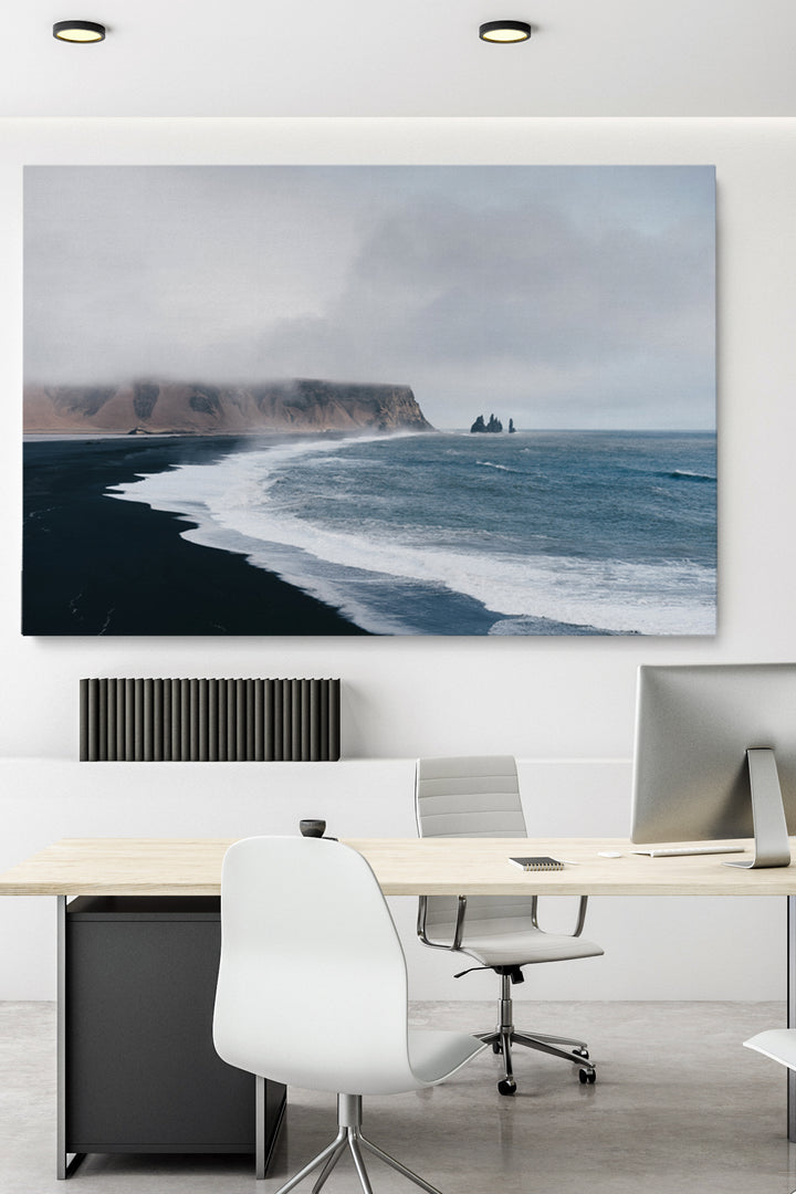 Iceland Black Beach