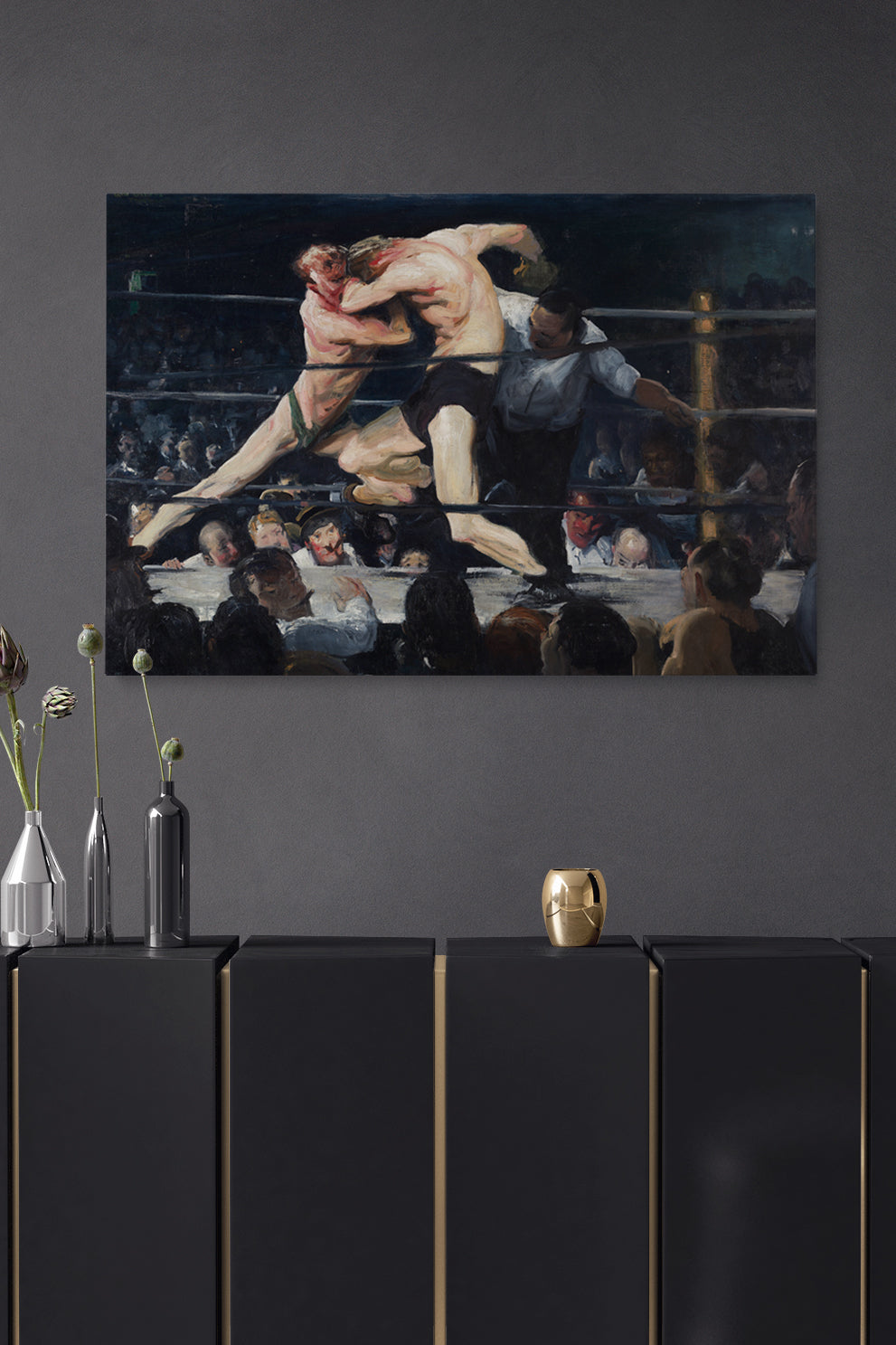 Stag Night at Sharkeys - George Bellows