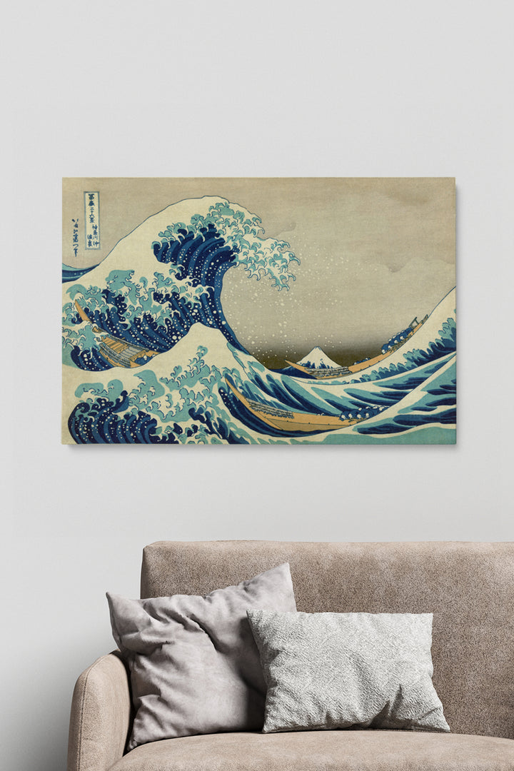 Die große Welle vor Kanagawa – Katsushika Hokusai