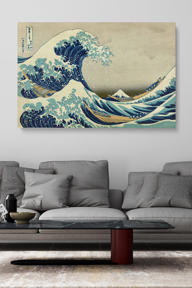 Die große Welle vor Kanagawa – Katsushika Hokusai