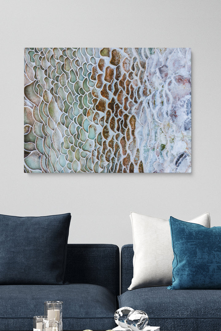 Moderne Kunst aus nächster Nähe