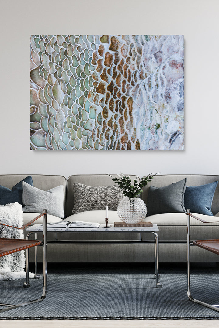 Moderne Kunst aus nächster Nähe
