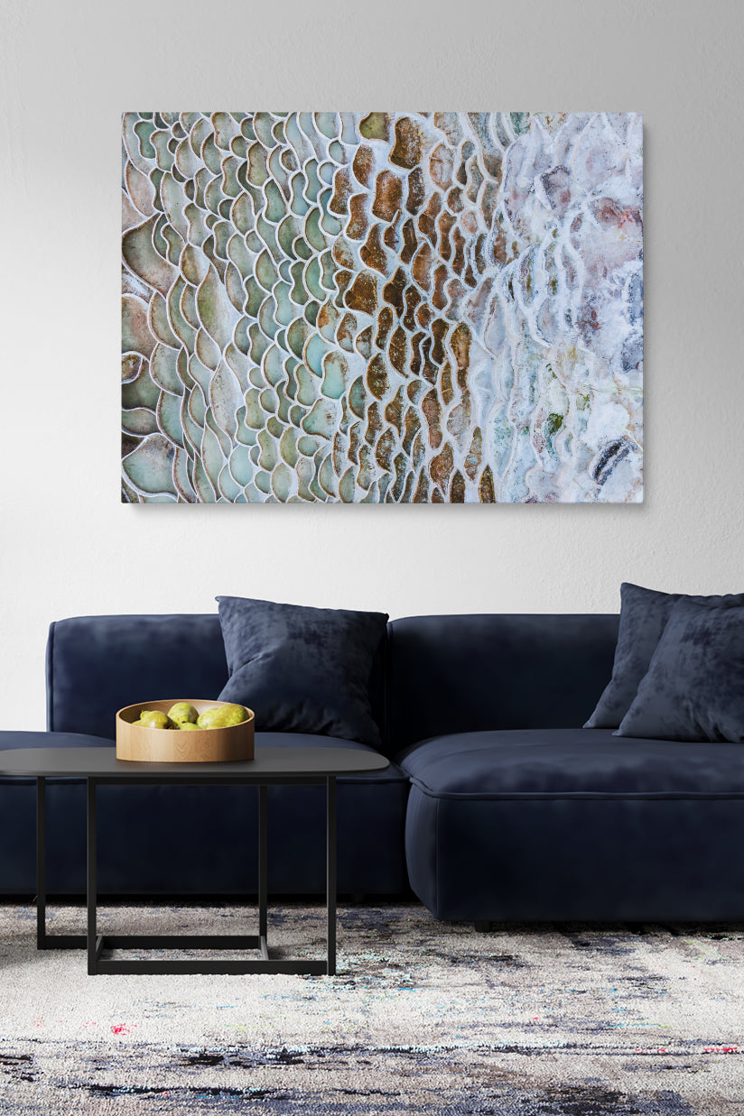 Moderne Kunst aus nächster Nähe
