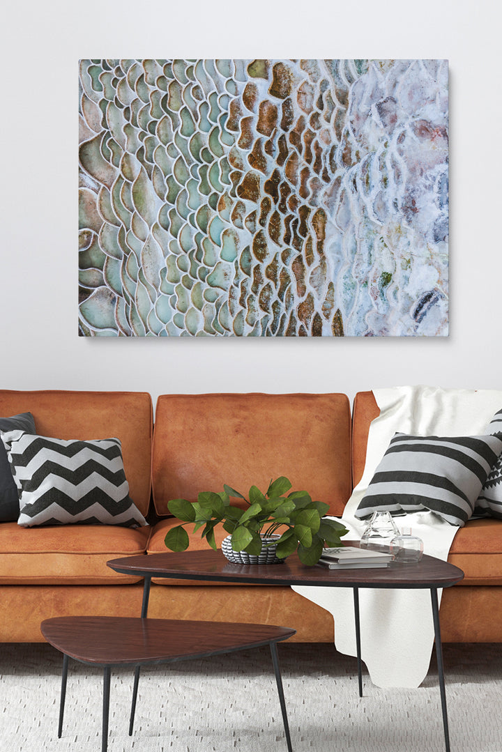 Moderne Kunst aus nächster Nähe