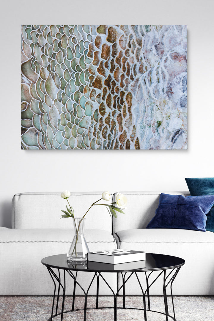 Moderne Kunst aus nächster Nähe