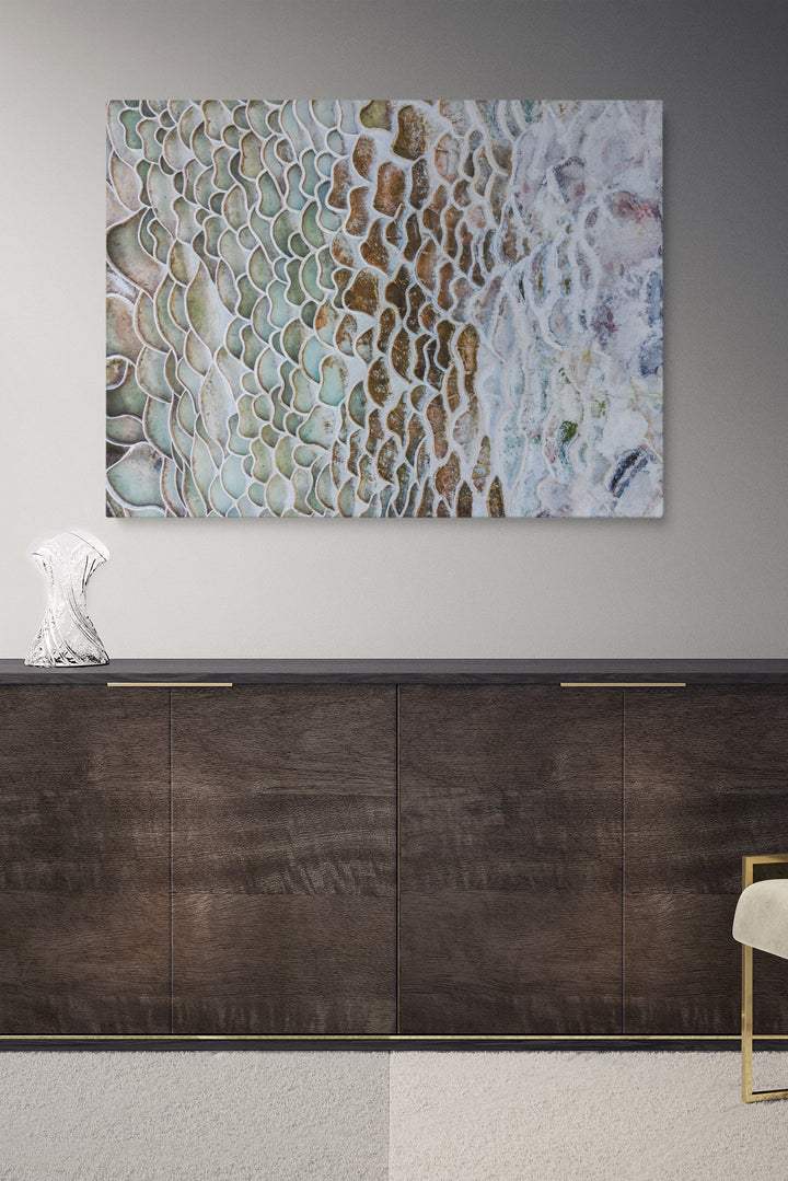 Moderne Kunst aus nächster Nähe