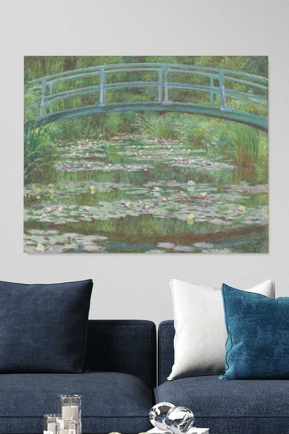 The Japanese Footbridge - Claude Monet