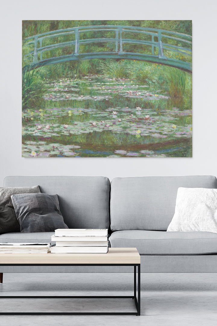 The Japanese Footbridge - Claude Monet