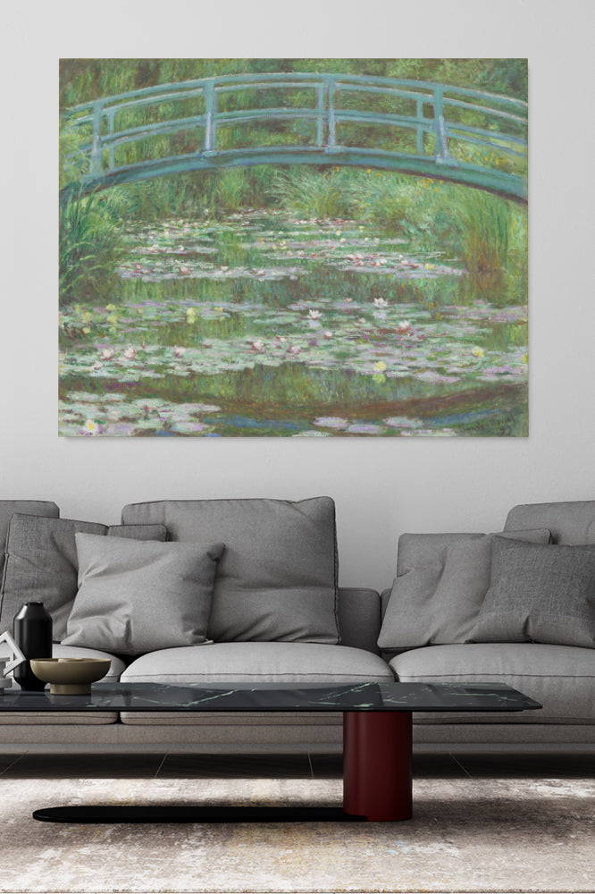 The Japanese Footbridge - Claude Monet
