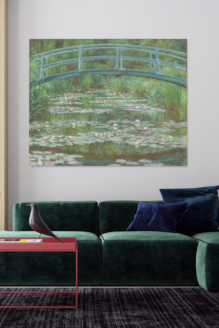 The Japanese Footbridge - Claude Monet