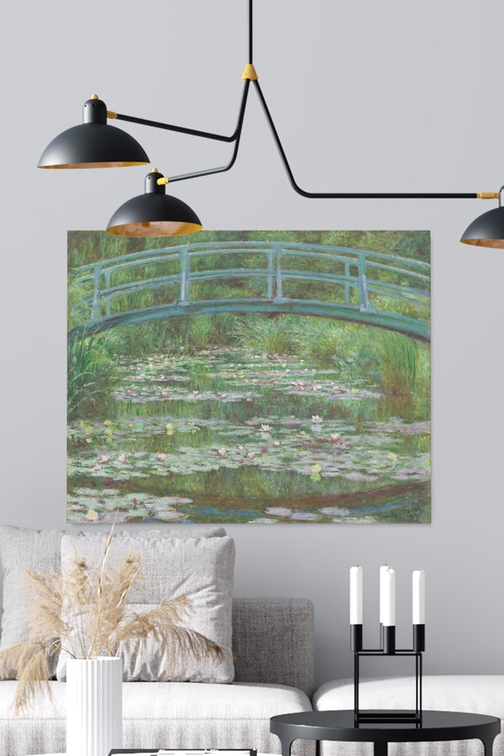 The Japanese Footbridge - Claude Monet