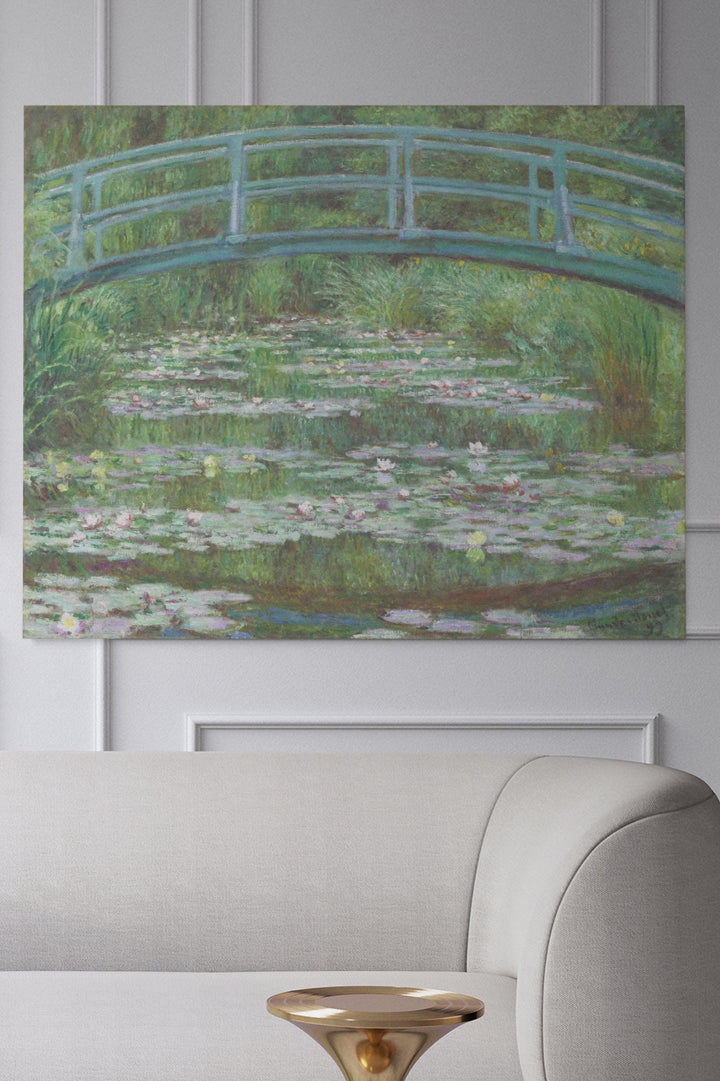 The Japanese Footbridge - Claude Monet