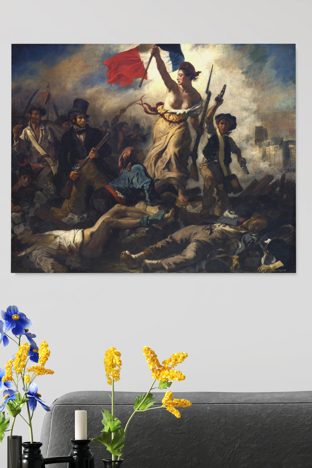 The Liberty Leading The People - Eugene Delacroix
