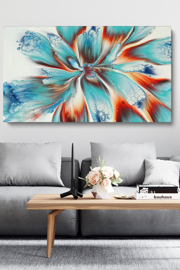 Blue And Orange Painting