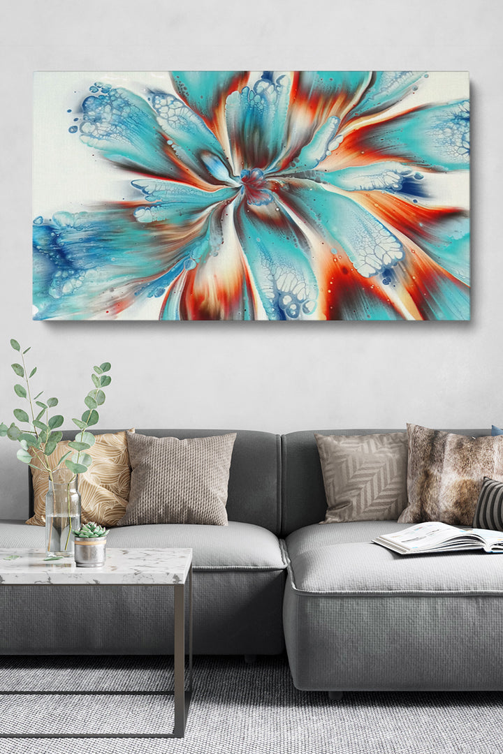 Blue And Orange Painting