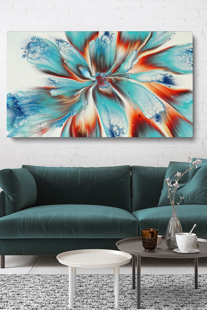 Blue And Orange Painting