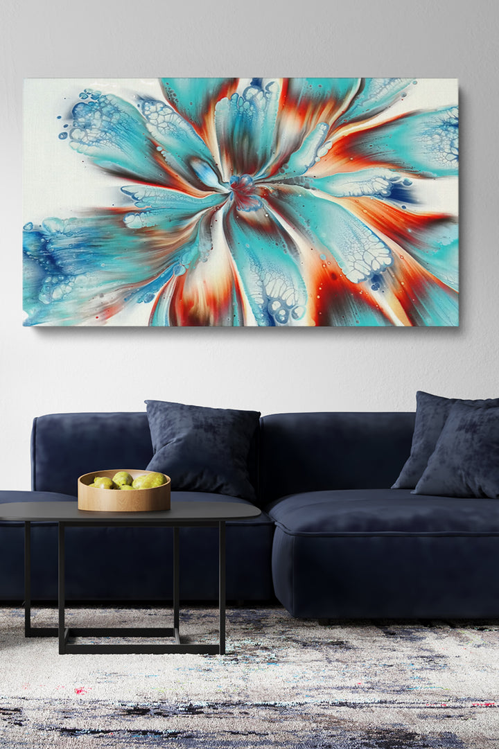 Blue And Orange Painting