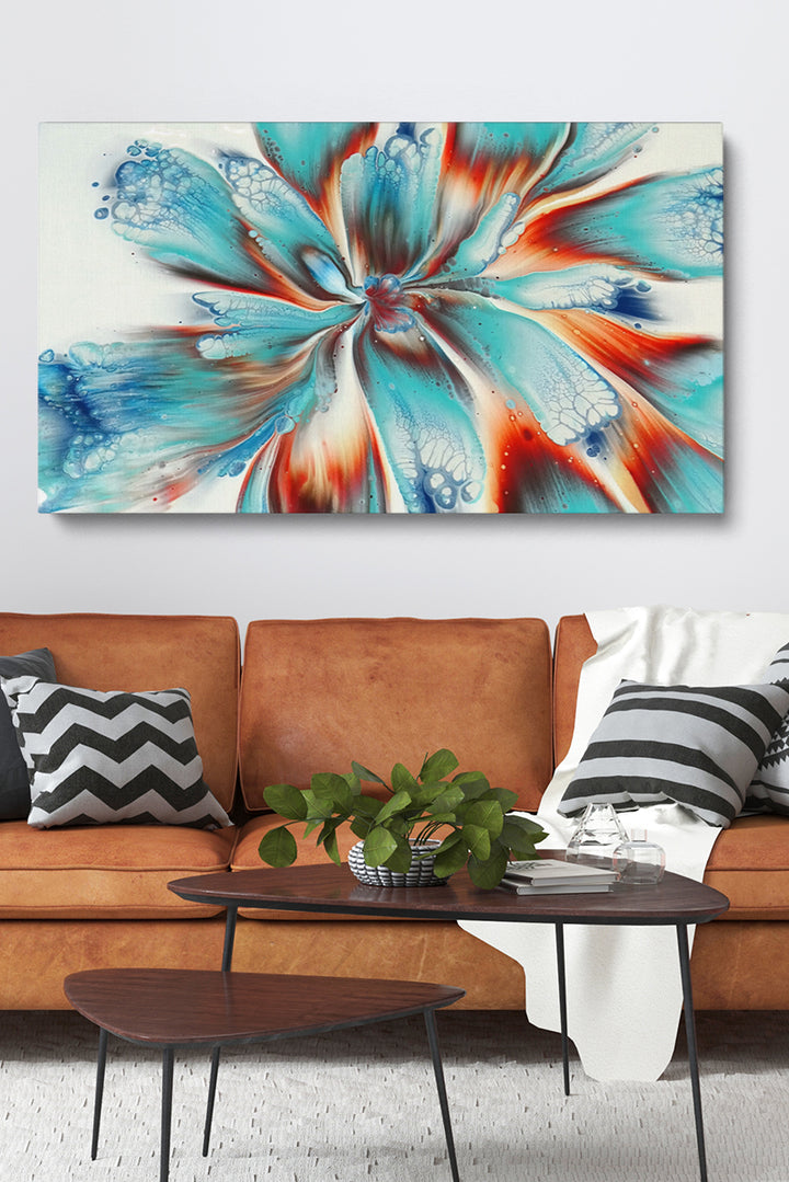 Blue And Orange Painting