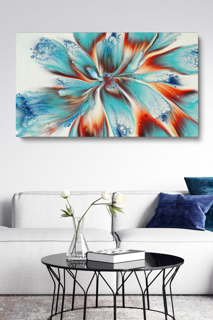 Blue And Orange Painting