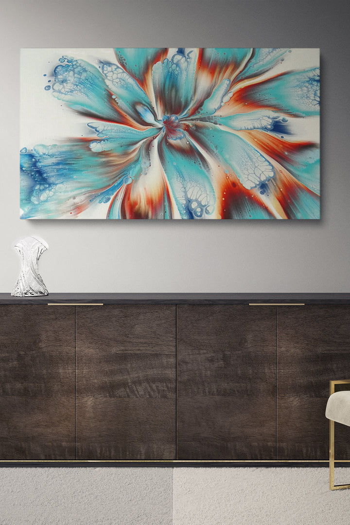 Blue And Orange Painting