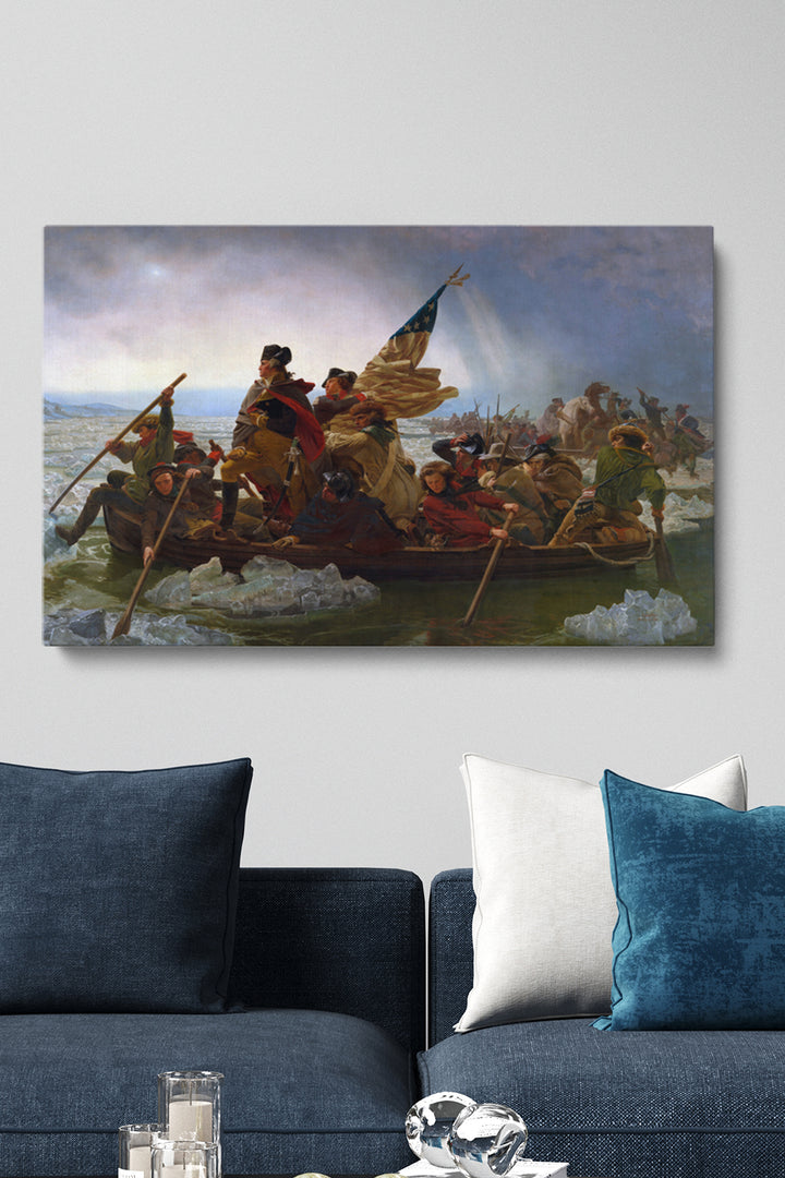 Washington Crossing the Delaware - Emanuel Gottlieb Leutze