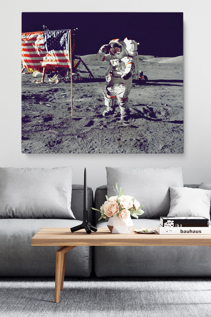 Amerikanischer Astronaut