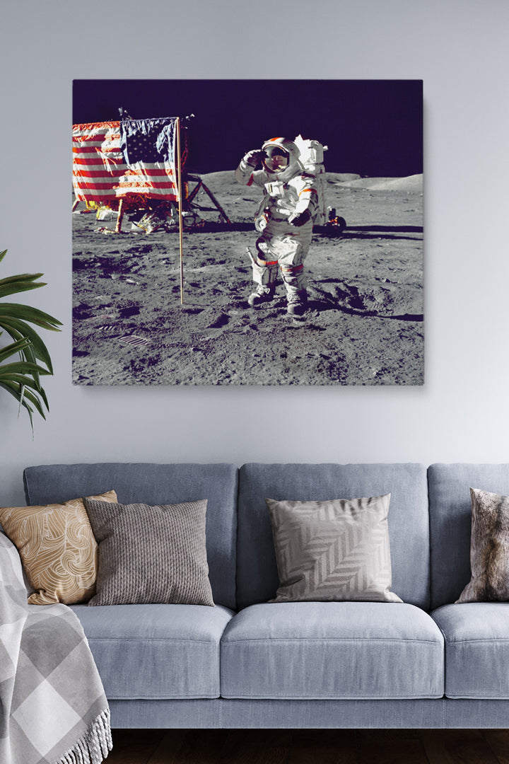 Amerikanischer Astronaut
