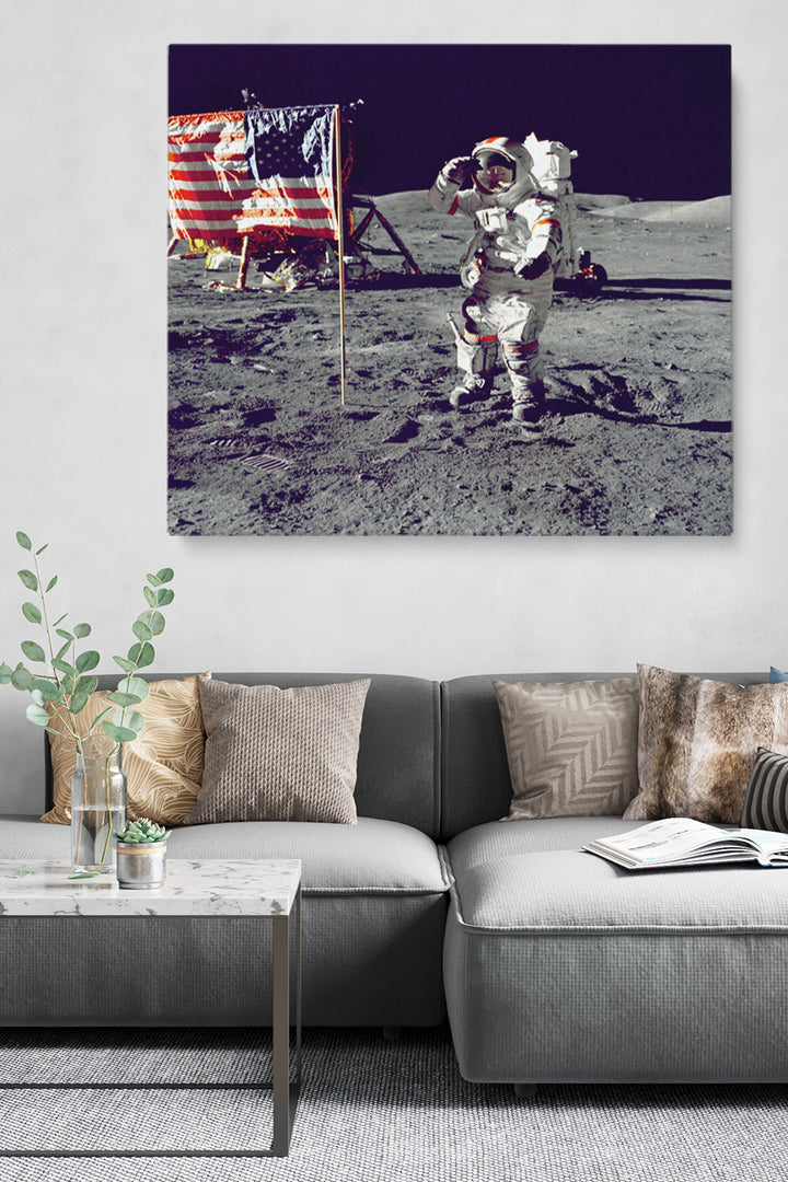 Amerikanischer Astronaut