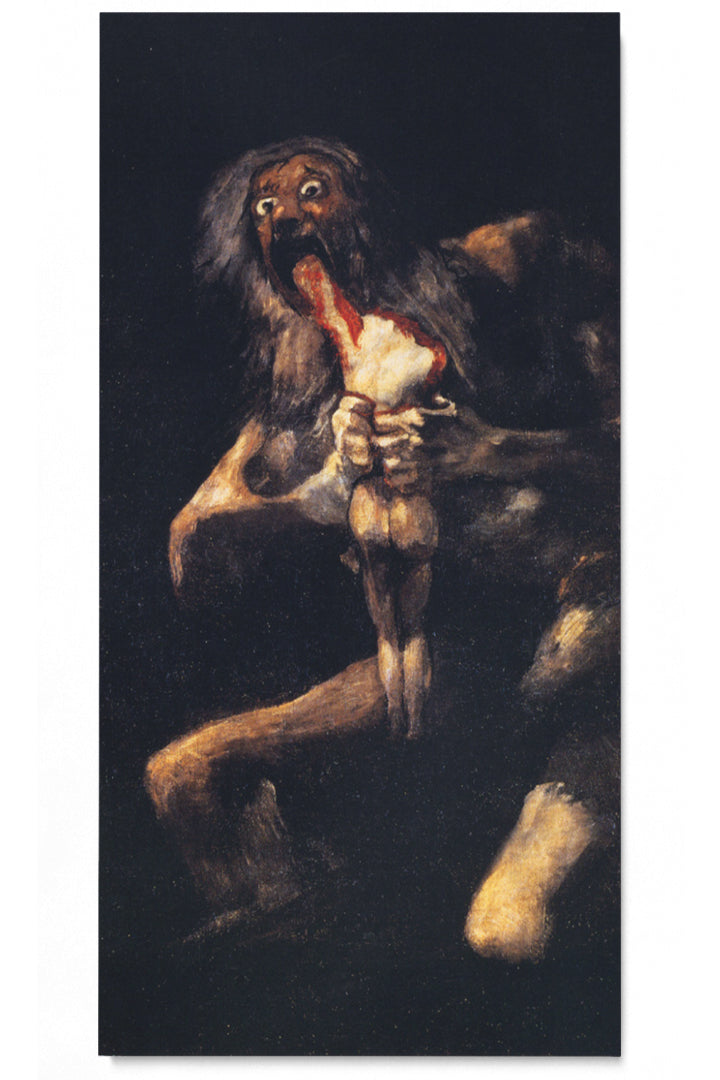 Saturn Devouring His Son - Francisco Goya