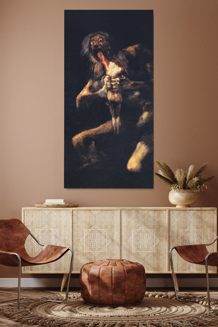 Saturn Devouring His Son - Francisco Goya
