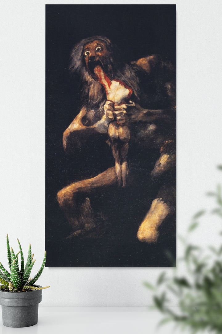Saturn Devouring His Son - Francisco Goya