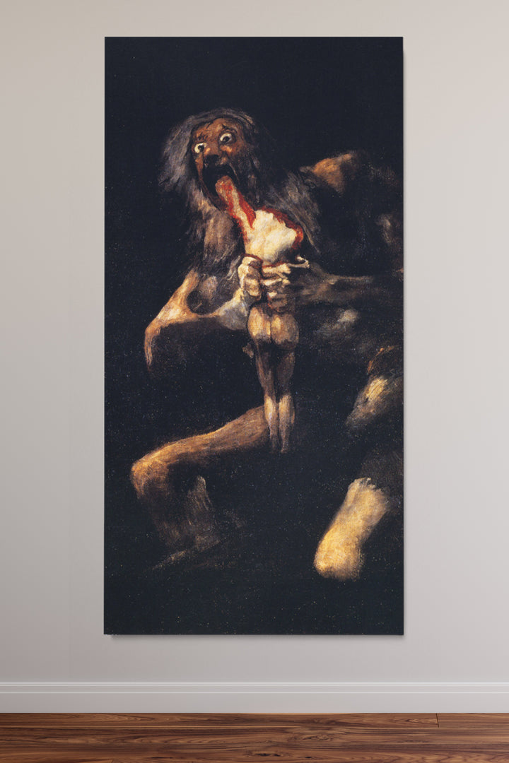 Saturn Devouring His Son - Francisco Goya