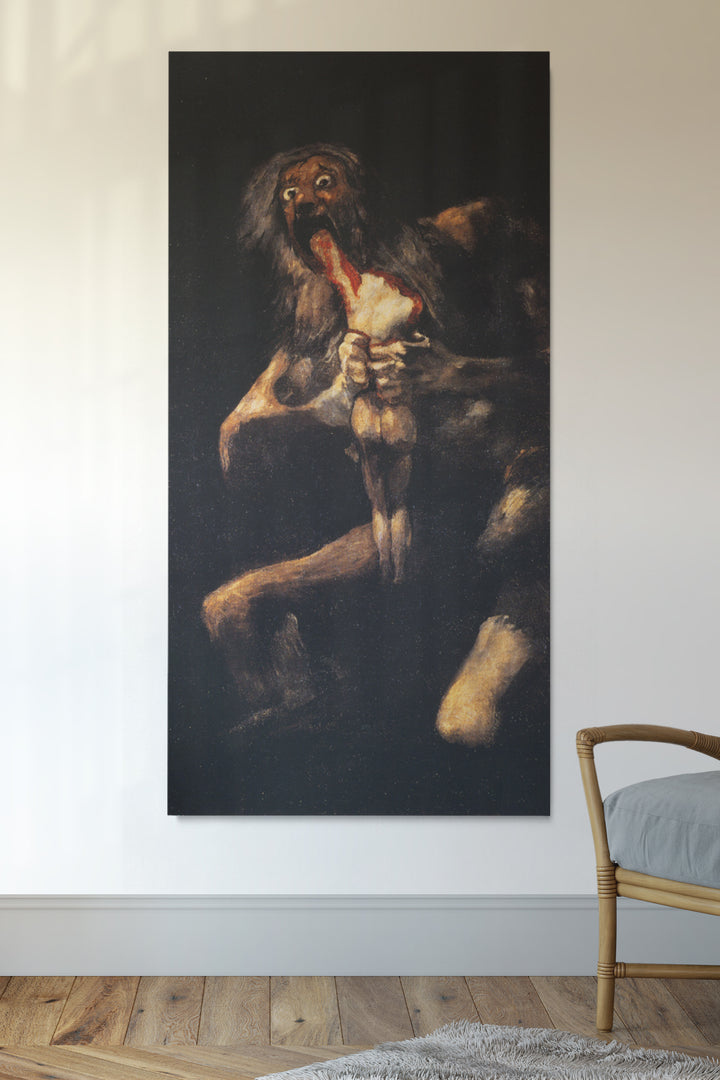 Saturn Devouring His Son - Francisco Goya