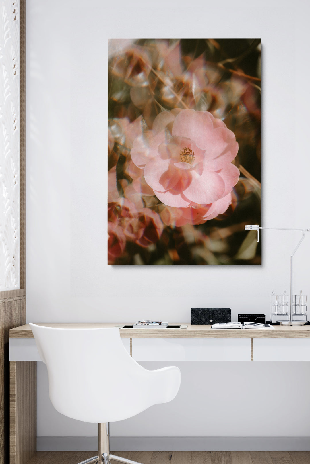 Blur Blooming Rose