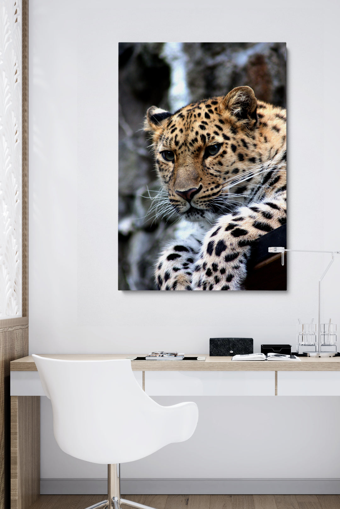 Leopard Sitting