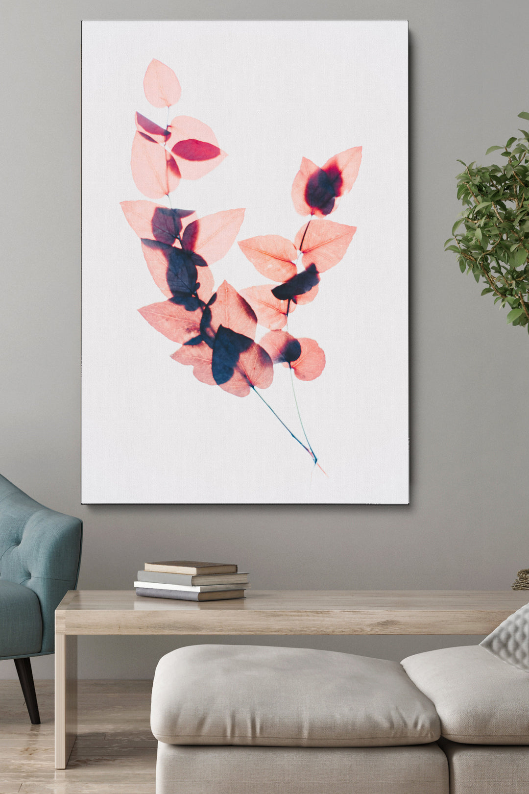 Pink Flowers Motive