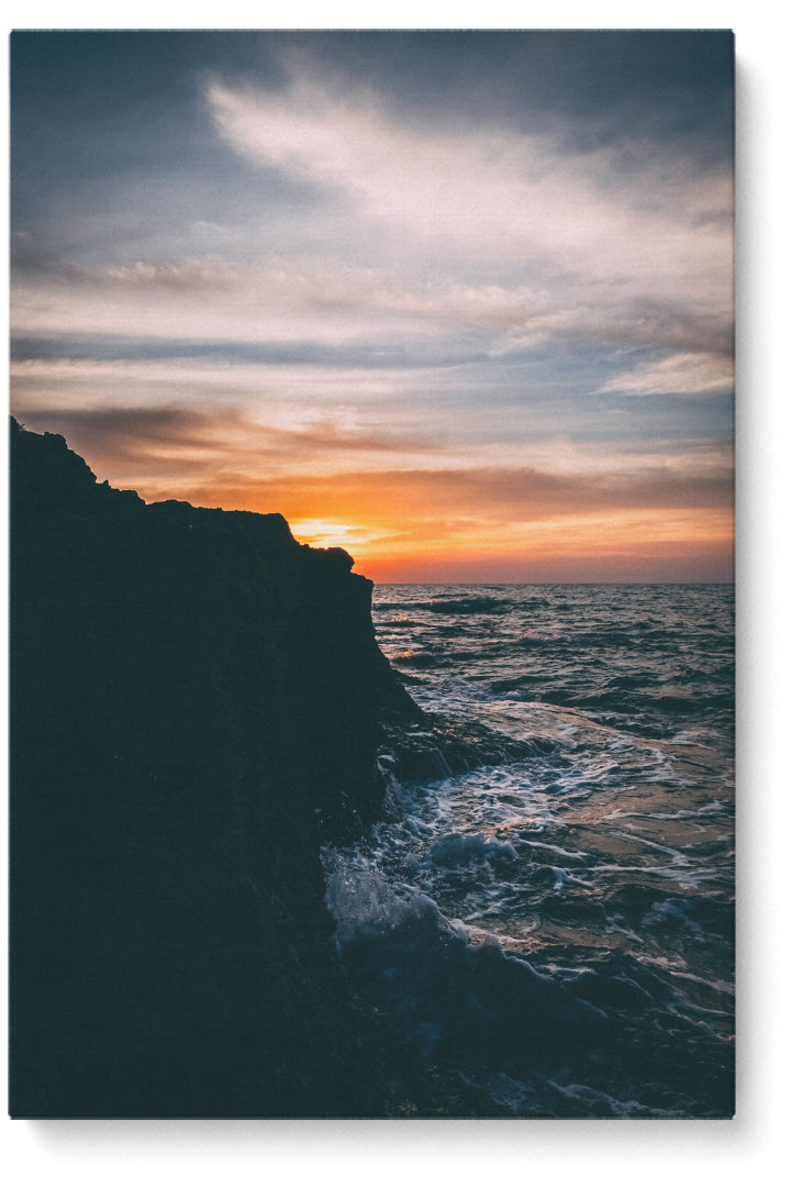 Sonnenuntergang Klippen